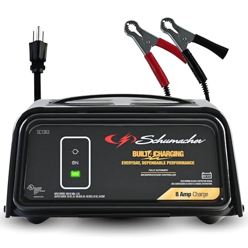 Schumacher Electric Schumacher Electric 8A Car Battery Charger & Maint — Build quality and design details up close