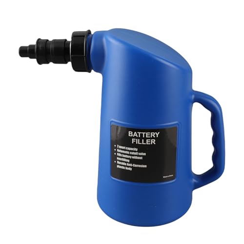 Phefop Phefop 2L Car Battery Filler, Batteries Drip Auto Shutoff Deep — Controls and everyday operation