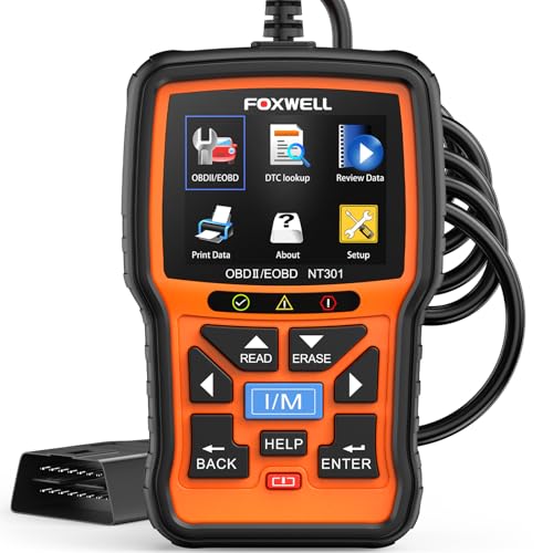 FOXWELL FOXWELL NT301 OBD2 Scanner Live Data Professional Mechanic OBD — Design and materials in detail