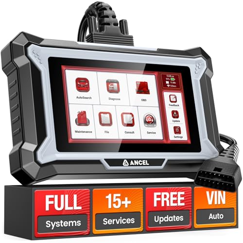 ANCEL ANCEL DS200 Full System OBD2 Scanner for DIY Car Owners, Lifetim — Key features at a glance
