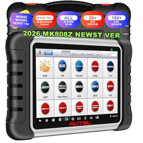 Autel Autel Obd2 Scanner Diagnostic Tool MaxiCOM MK808Z: 2026 Bidirect — Side-by-side comparison of top picks in this category
