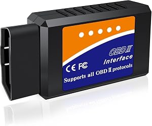 OBD2 Bluetooth Scanner for iPhone iOS Android Windows Car Code Reader Enhanced Auto Diagno