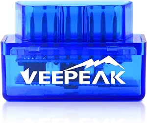 Veepeak Mini Bluetooth OBD2 Scanner Code Reader for Android (NOT for iOS) | Incompatible w