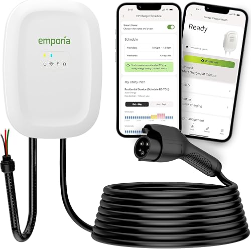EMPORIA Level 2 EV Charger w/ J1772 Connector — 48 Amp, 240V WiFi Enab — Real-world performance testing in action