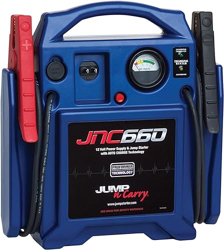 Clore Automotive Jump-N-Carry JNC660 1700 Peak Amp 12 Volt Jump Starte — Build quality and design details up close